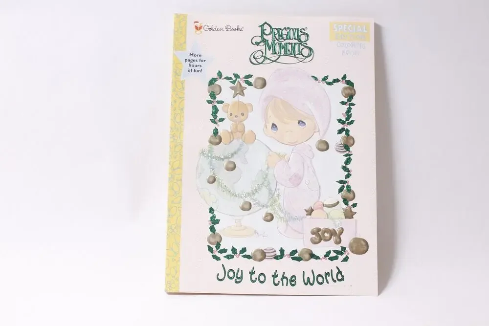 Precious Moments Coloring Book 1998 Special Edition Uncolored ~ 260702-WH 1207